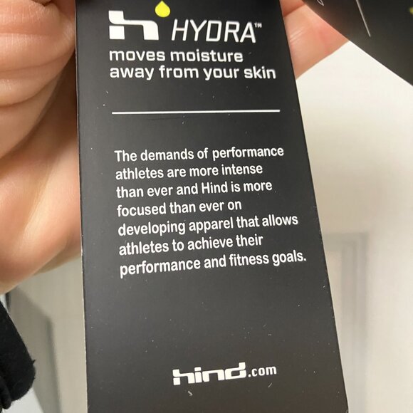 HIND Tennis Tank Dress BLUE Stretch Strappy Racerback Built-in Liner Women - Picture 13 of 16